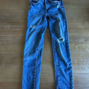 Old Navy Blue Distressed Kids Jeans